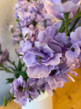 Load image into Gallery viewer, Real Touch Delphinium Lilac Artificial Bouquet