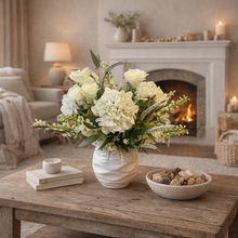 Load image into Gallery viewer, Luxury Ivory Meadow Hand-tied Bouquet
