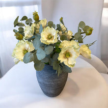 Load image into Gallery viewer, Grand Oriental Poppy Artificial Flower Arrangement