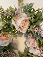 Load image into Gallery viewer, Blush Rose Circle wreath