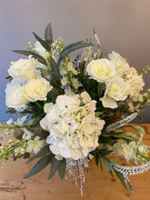 Load image into Gallery viewer, Luxury Ivory Meadow Hand-tied Bouquet