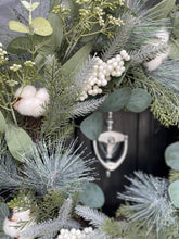 Load image into Gallery viewer, Christmas Spruce & White berry Christmas wreath Large