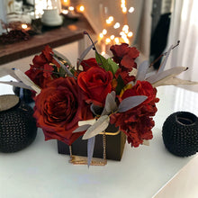 Load image into Gallery viewer, Black Bouquet Handbag