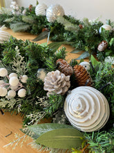 Load image into Gallery viewer, Silver Christmas Garland