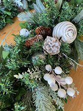 Load image into Gallery viewer, Silver Christmas Garland