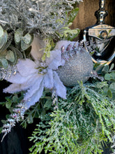 Load image into Gallery viewer, Christmas Silver Fern Wreath ~ Handmade