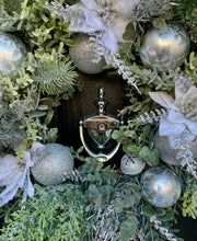 Load image into Gallery viewer, Christmas Silver Fern Wreath ~ Handmade