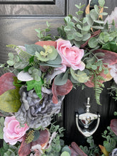 Load image into Gallery viewer, Luxury Large Blush Rose wreath