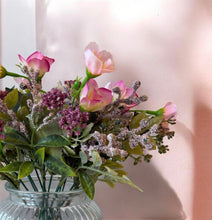 Load image into Gallery viewer, Pink Floral Vase Arrangement
