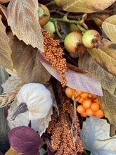 Load image into Gallery viewer, Large Luxury Autumn Pumpkin &amp; Thicket Wreath
