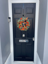 Load image into Gallery viewer, Burnt Orange Autumn Spell Door Wreath
