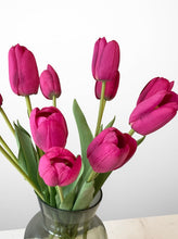 Load image into Gallery viewer, Artificial Real Touch Tulip arrangement
