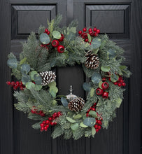 Load image into Gallery viewer, Premium Scarlet Rosehip Berry Wreath

