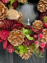 Load image into Gallery viewer, Red Pine Wreath
