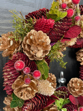 Load image into Gallery viewer, Red Pine Wreath
