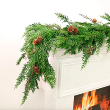 Load image into Gallery viewer, Premium Noblewood Fir Garland 180cm
