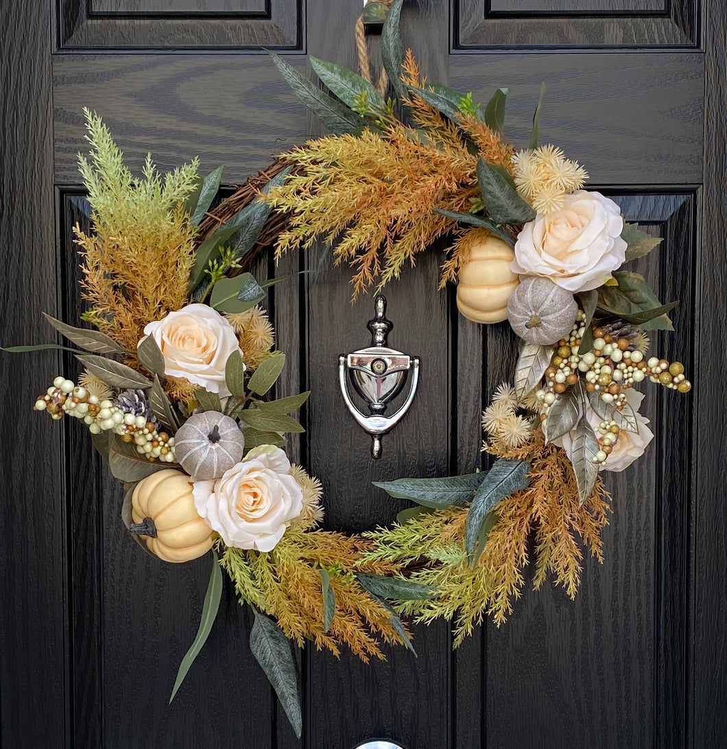 Wild Pumpkin Wreath