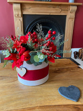 Load image into Gallery viewer, Ruby Christmas Flower Arrangement Box
