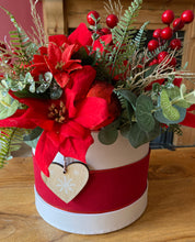 Load image into Gallery viewer, Ruby Christmas Flower Arrangement Box
