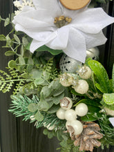 Load image into Gallery viewer, Christmas Nordic Wreath ~ Handmade
