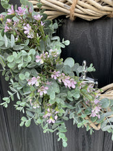Load image into Gallery viewer, Eucalyptus Heart Wreath ~ Handmade
