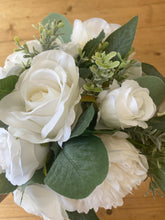 Load image into Gallery viewer, White Rose Bridal Bouquet
