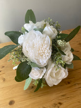 Load image into Gallery viewer, White Rose Bridal Bouquet
